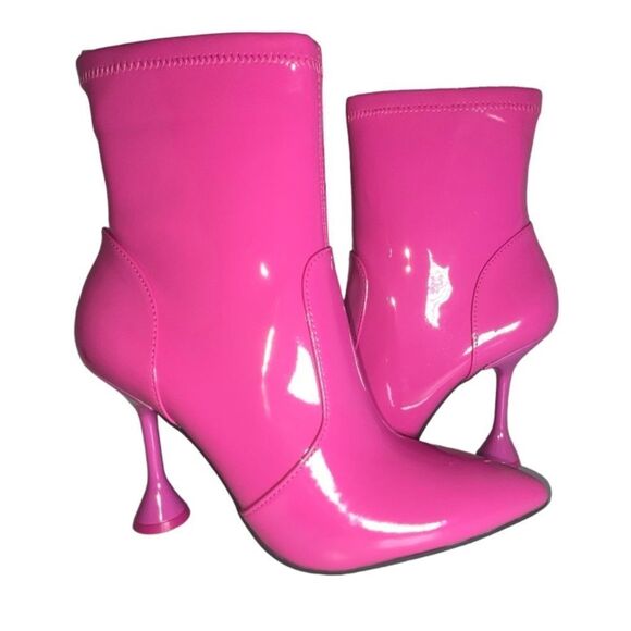 INC International Concepts Women's pink Ibrina Stretch Booties, size 5.5 - Picture 9 of 13